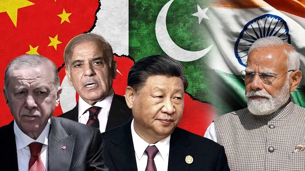 ভারতের বিরুদ্ধে পাকিস্তানকে সাহায্য করেছে চীন ও তুরস্ক