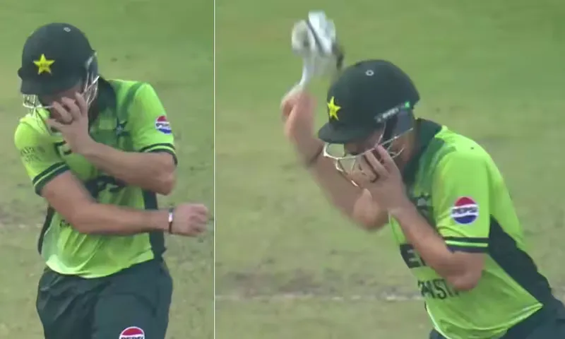 মাঠে আপত্তিকর আচরণ, সালমান আঘার শাস্তি