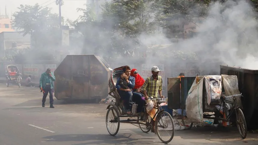 দূষণে এগিয়ে জাকার্তা, স্বস্তিতে ঢাকার বাসিন্দারা